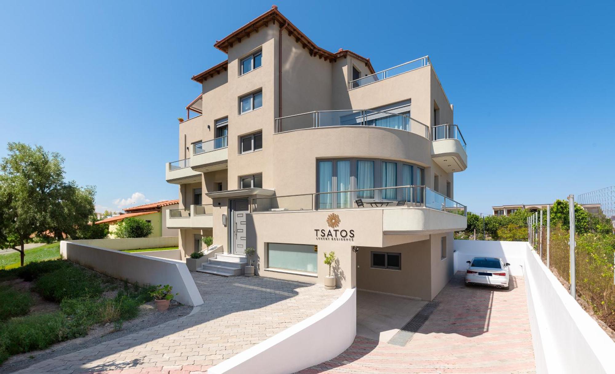 Tsatos Luxury Residence Кремасти Экстерьер фото